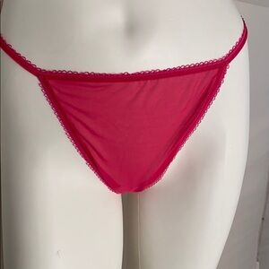 Bali Studio hot pink thong panty L/XL